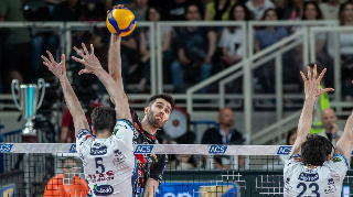 Finale scudetto volley: Lube ko a Trento in gara-3